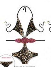 sparkling jungle print