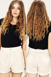 libby lace shorts