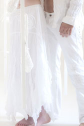 White Long Skirt