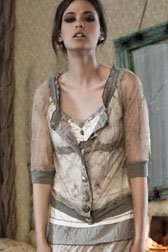 Lavender Brown Lace