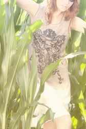 Cream/Brown Black Sleeveless Dress